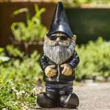 figurine nain de jardin rock